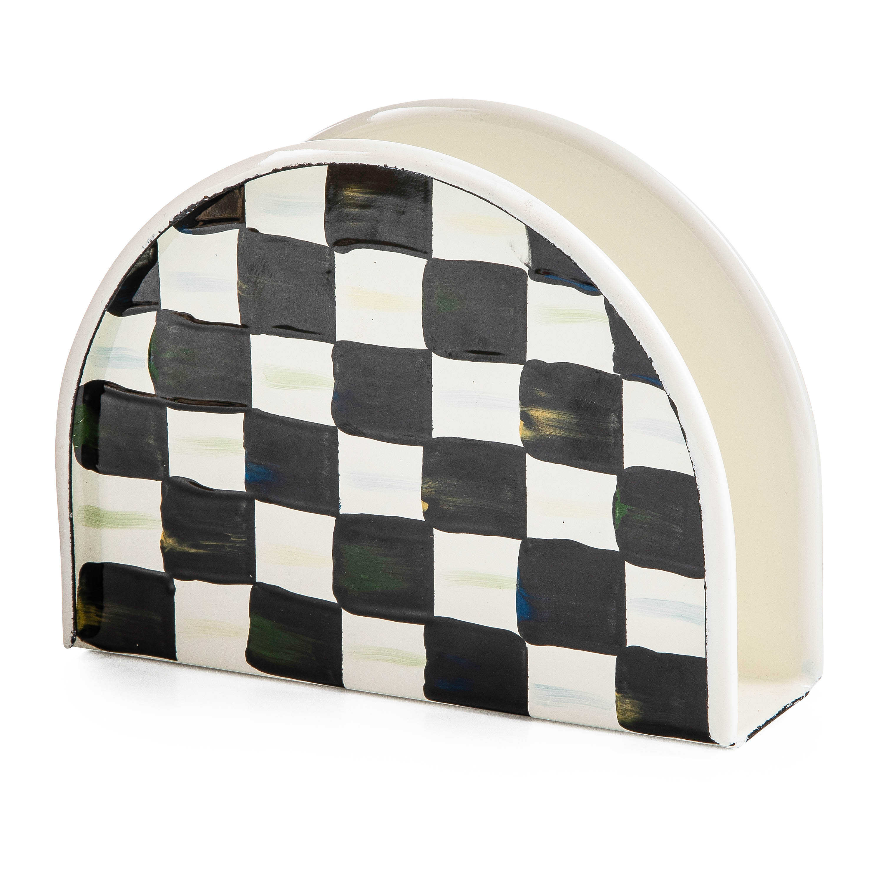 MacKenzie Childs: Courtly Check Napkin Holder - Thumbnail 4