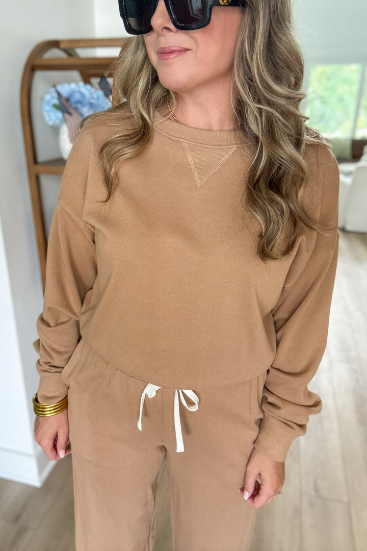 Z Supply: Clubhouse Sweatshirt Light Toffee