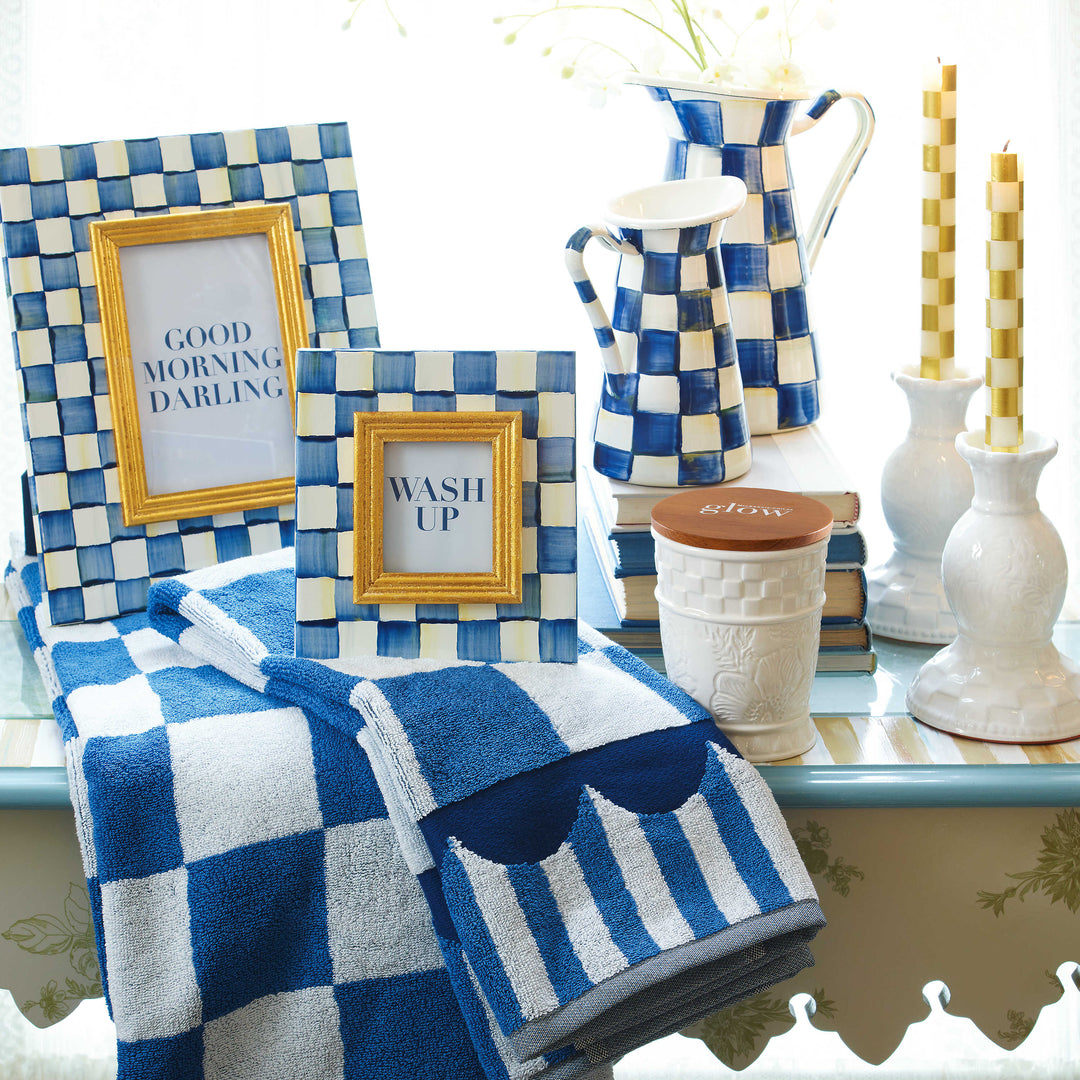 MacKenzie Childs: Royal Check 5" x 7" Frame - B Social Boutique
