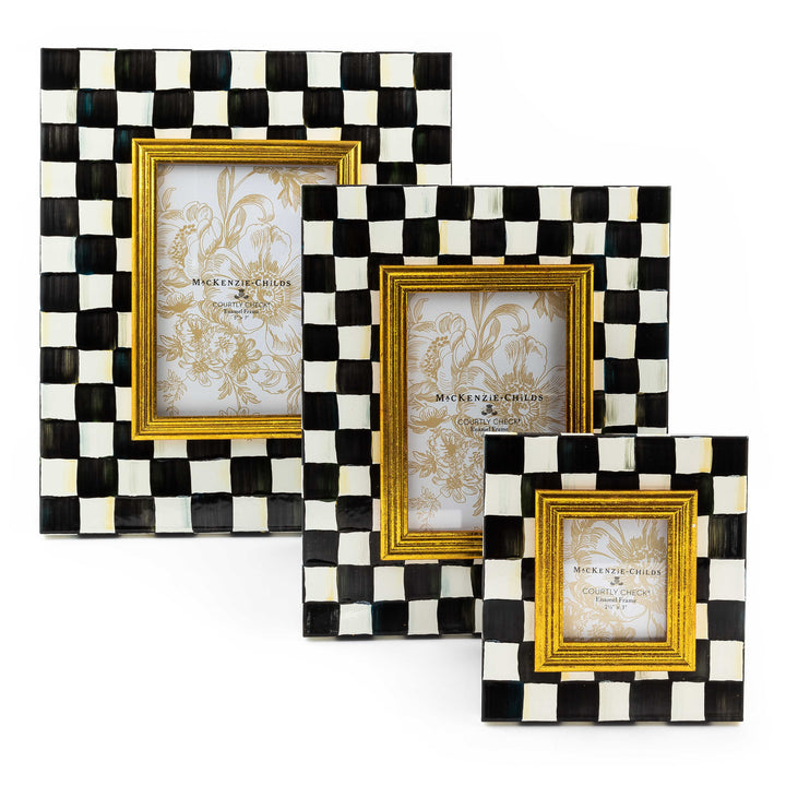 MacKenzie Childs: Courtly Check 5" x 7" Frame