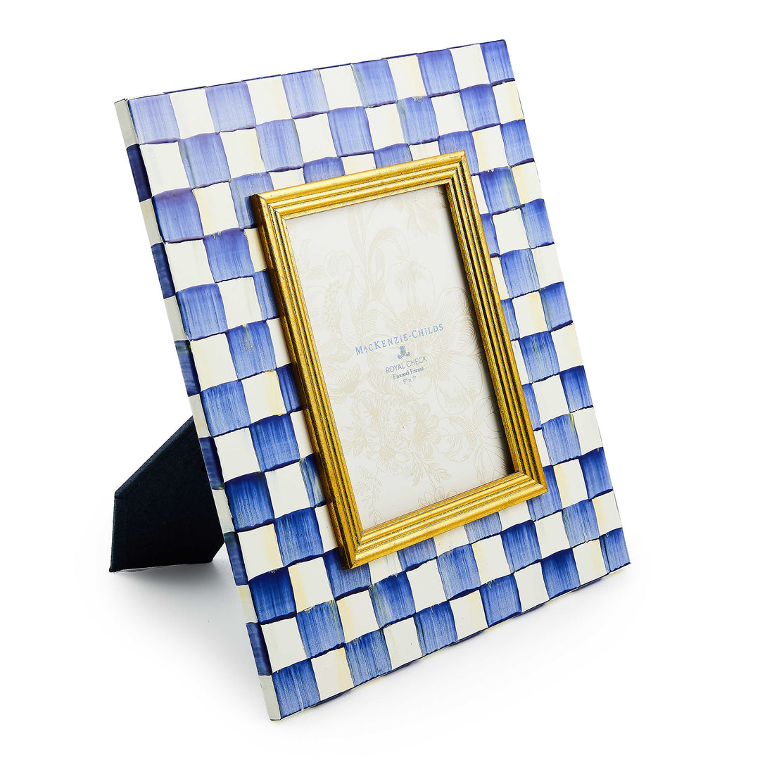 MacKenzie Childs: Royal Check 5" x 7" Frame - B Social Boutique