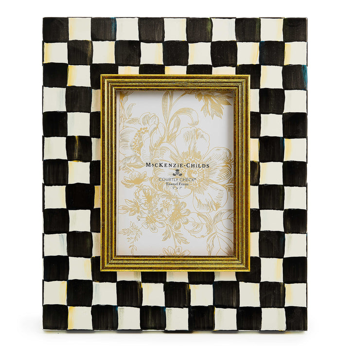MacKenzie Childs: Courtly Check 5" x 7" Frame