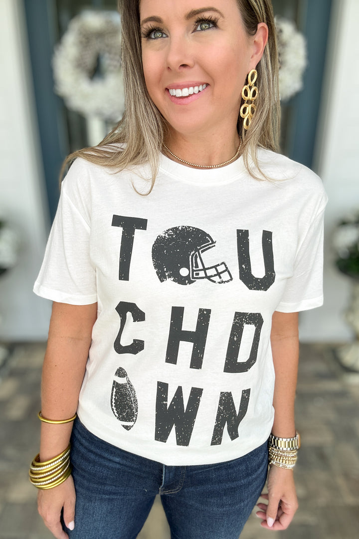 Z Supply: Boyfriend Touchdown Tee Vanilla Ice