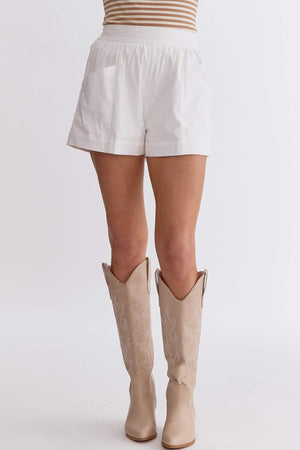 Oh So Classic High Waist Short - Off White