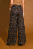 Leopard Wide Leg Pants