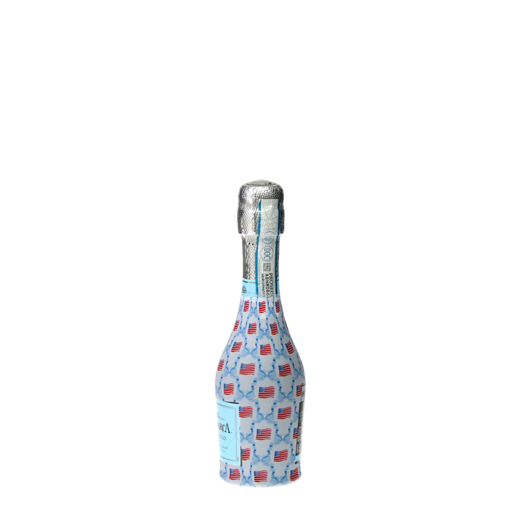 Beau Bottles Flags and Ribbons- MINI Prosecco Collection - Set of 6 (Wraps Only)