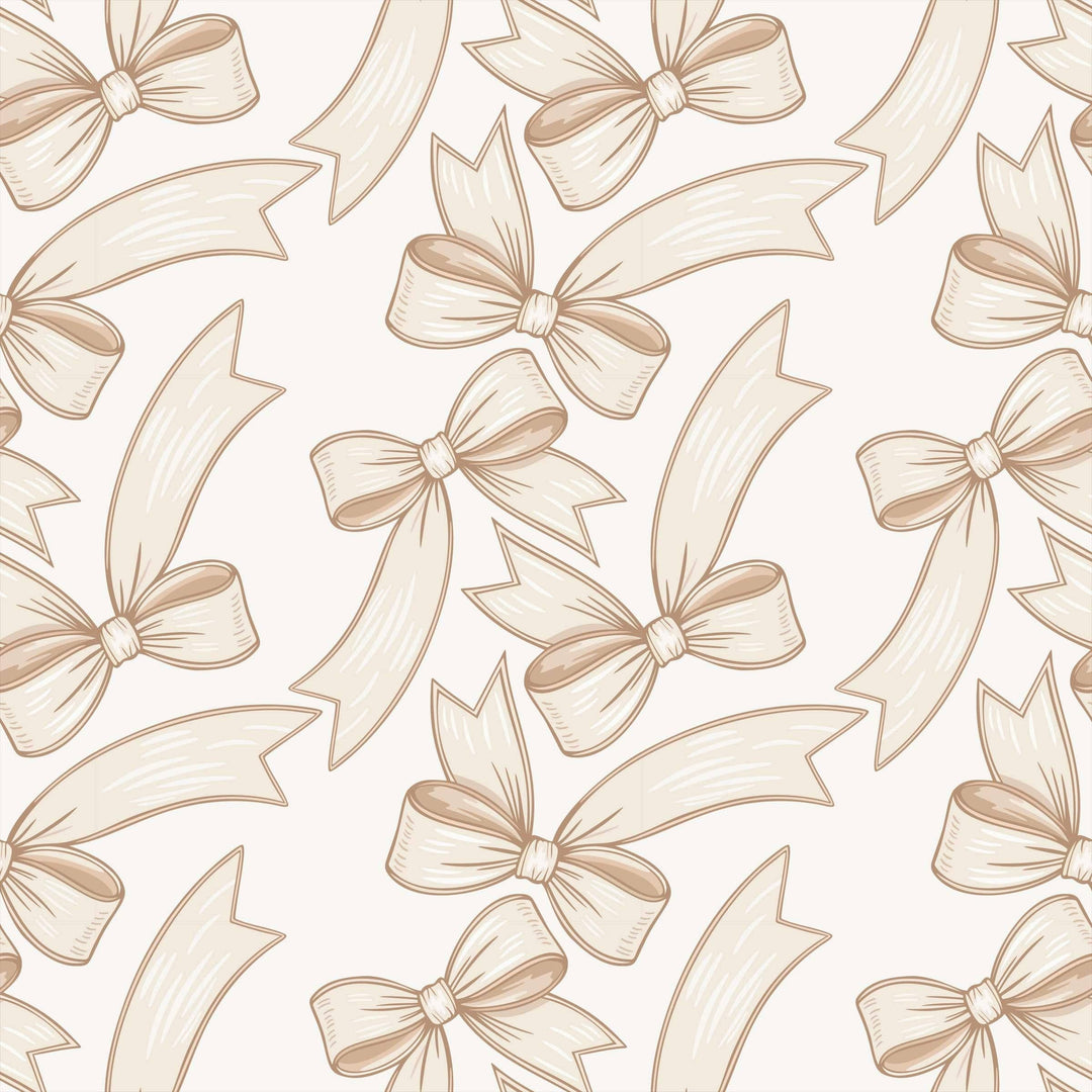 Beige Bows - Champagne Collection