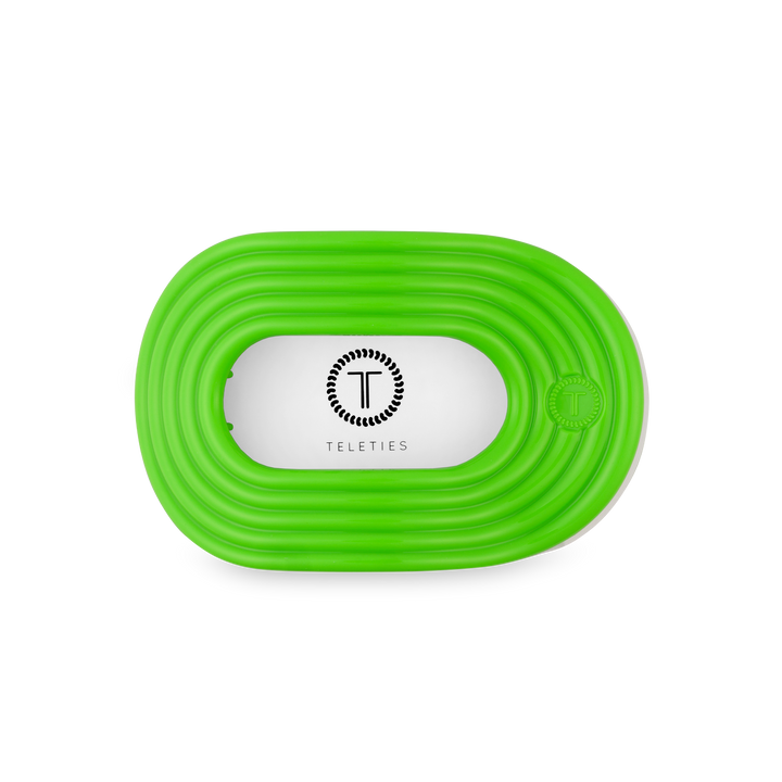TELETIES: Medium Flat Round Clip - B Social Boutique