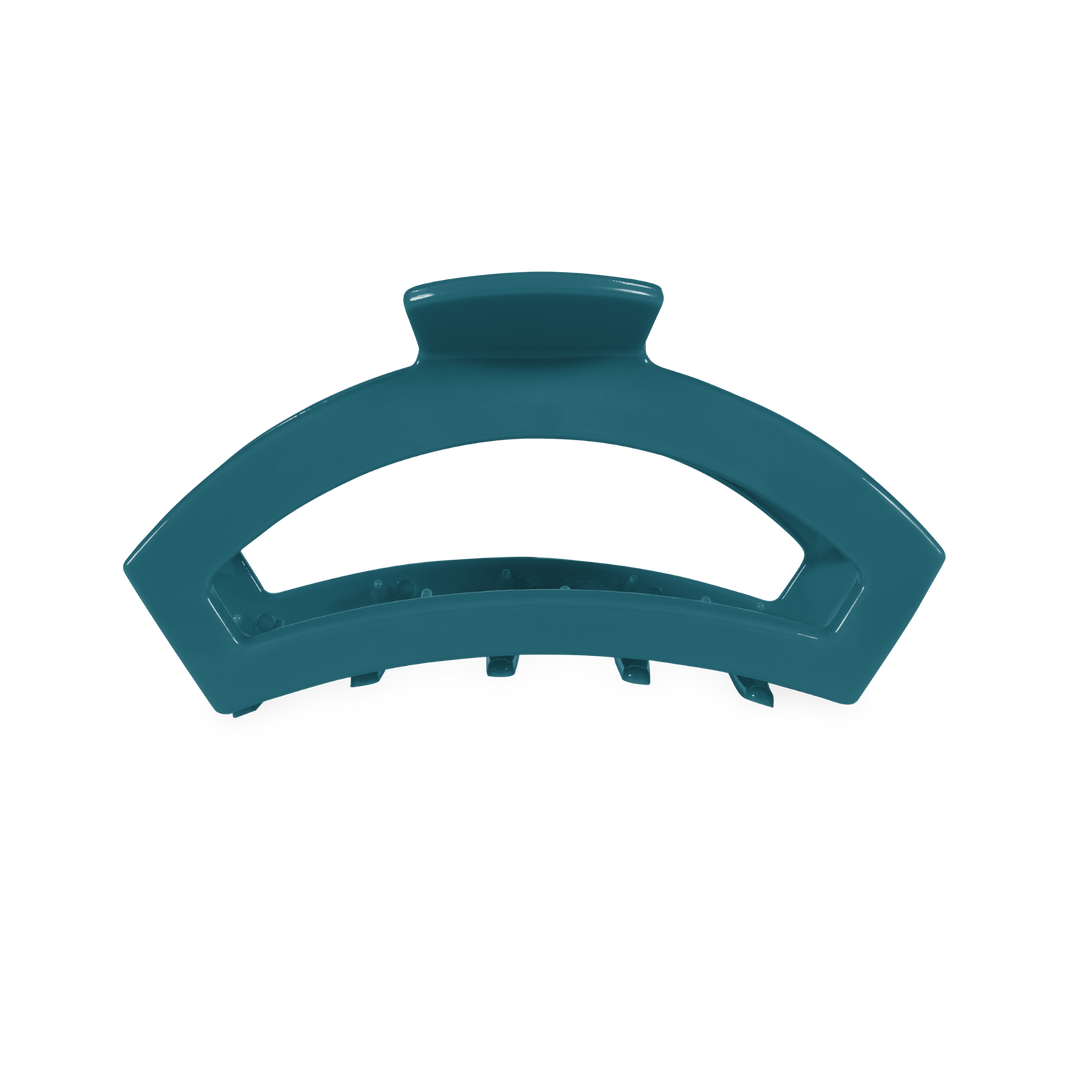 Open Teal With It Medium Hair Clip