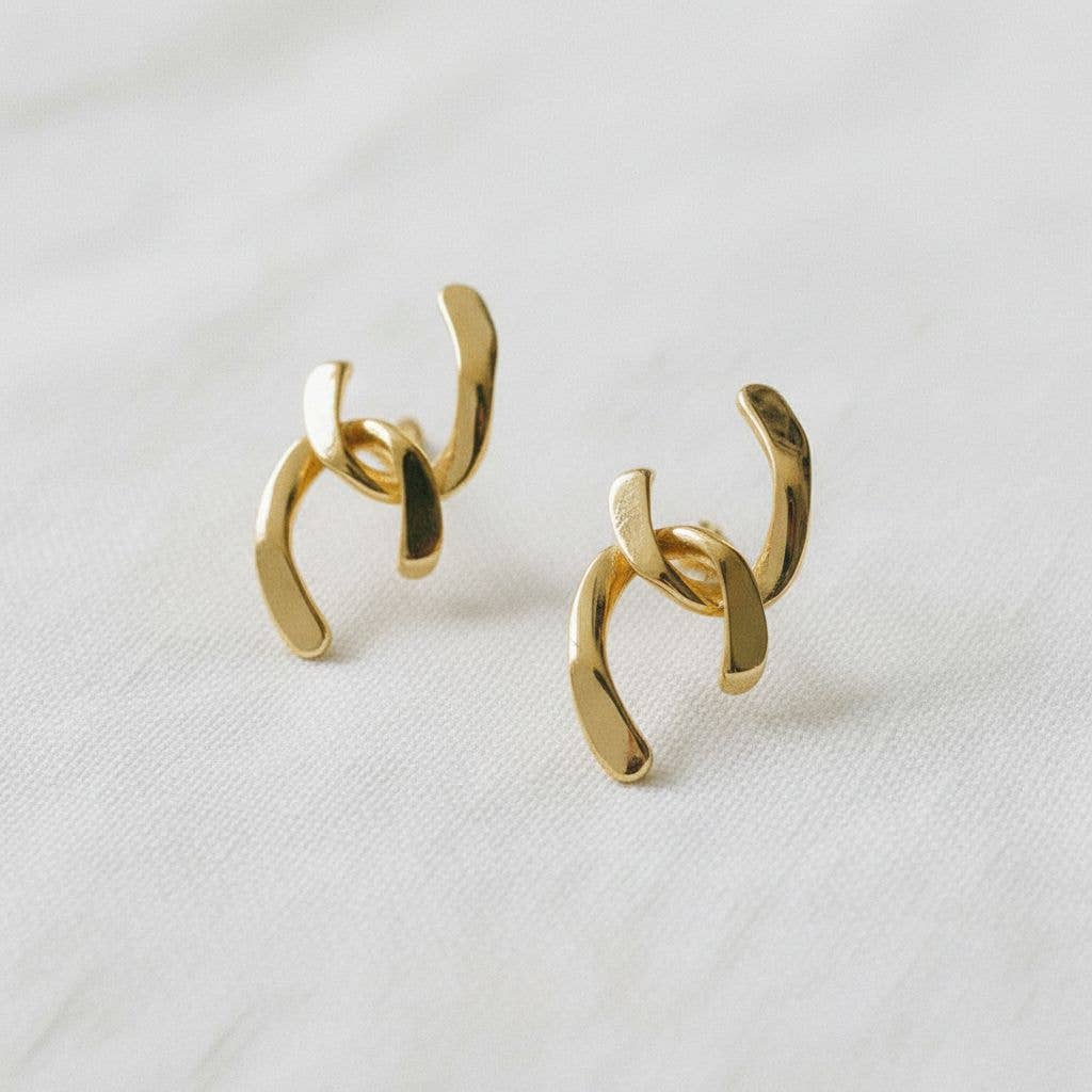 Statement Geometric Drop Earrings