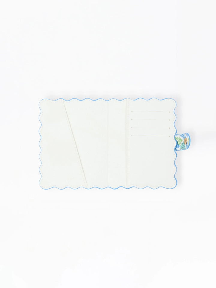 Mary Square: Passport Cover Daisy Chain White