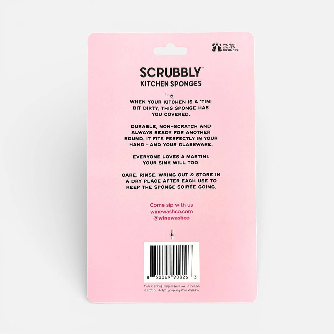 Martini Scrubbly - Cleanie: Pink