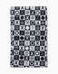 Checkered XOXO Tea Towel