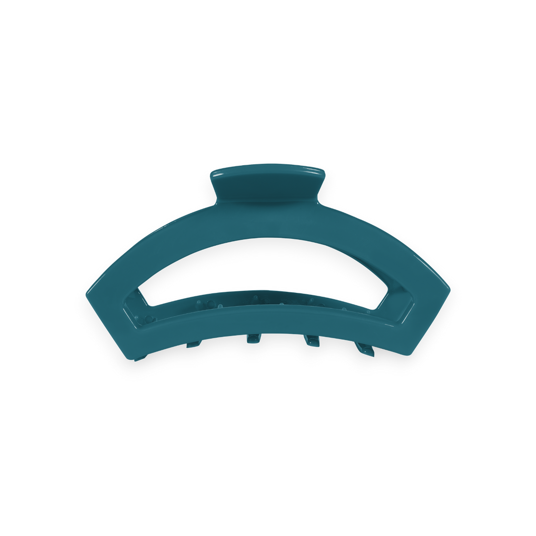 Open Teal With It Small Hair Clip