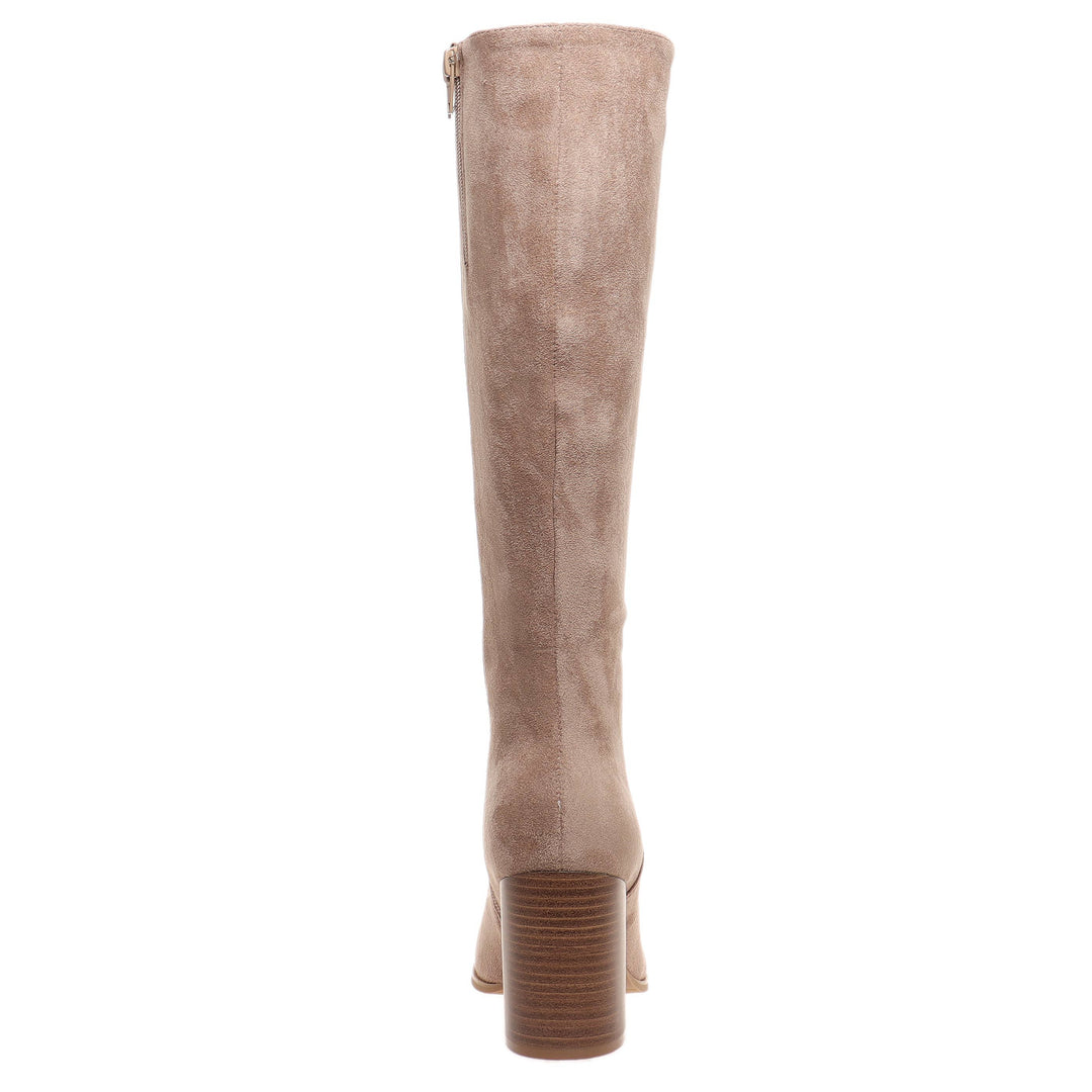Chic Staple Knee-High Boots – Taupe