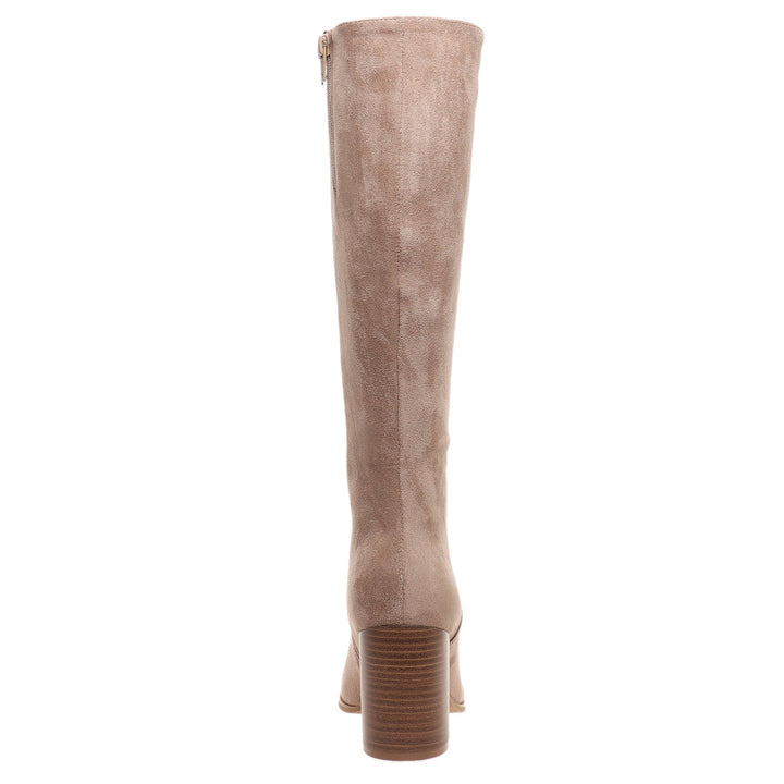 Chic Staple Knee-High Boots – Taupe