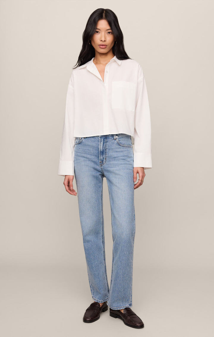 Z Supply: Favorite Button Up Top - White