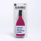 Holiday Scrubbly™ Sponge - Cabernet Holiday