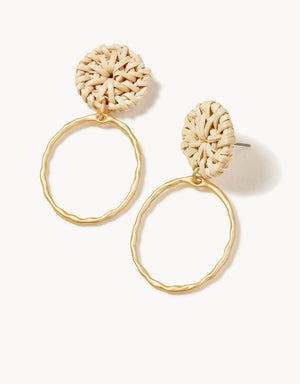 Spartina 449: Bahia Earrings - Natural