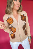 Simply Southern: Pumpkin Sequin Cardigan