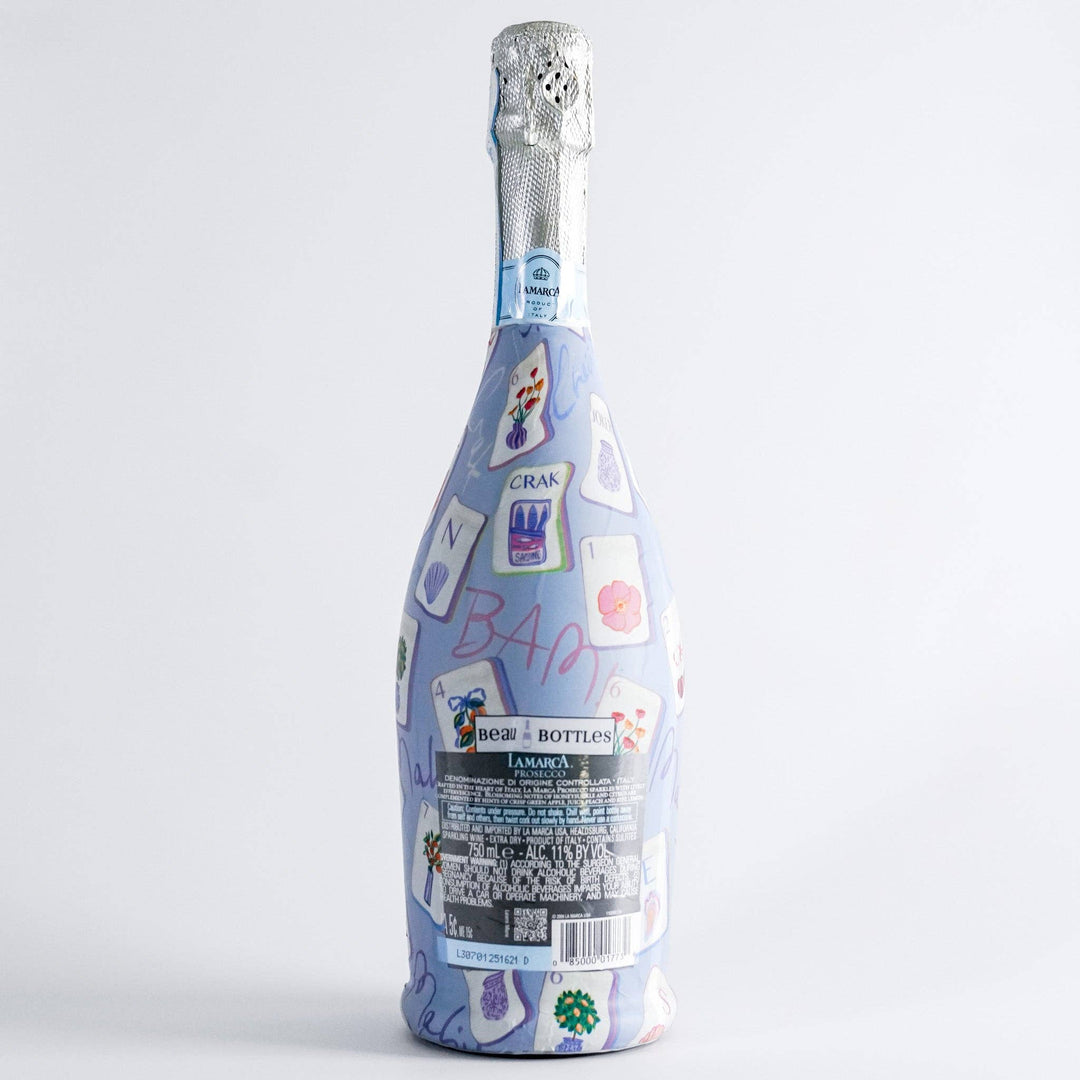 Pastel Blue Mahjong -Prosecco Collection - B Social Boutique