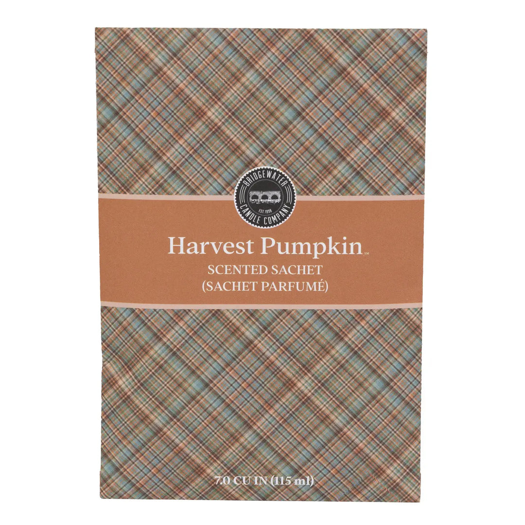 Plaid Harvest Pumpkin  SACHET