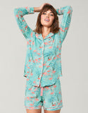 Spartina 449: Flamingo Pajama Top