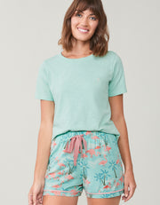 Spartina 449: Flamingo Pajama Shorts