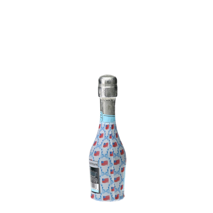 Beau Bottles Flags and Ribbons- MINI Prosecco Collection - Set of 6 (Wraps Only)