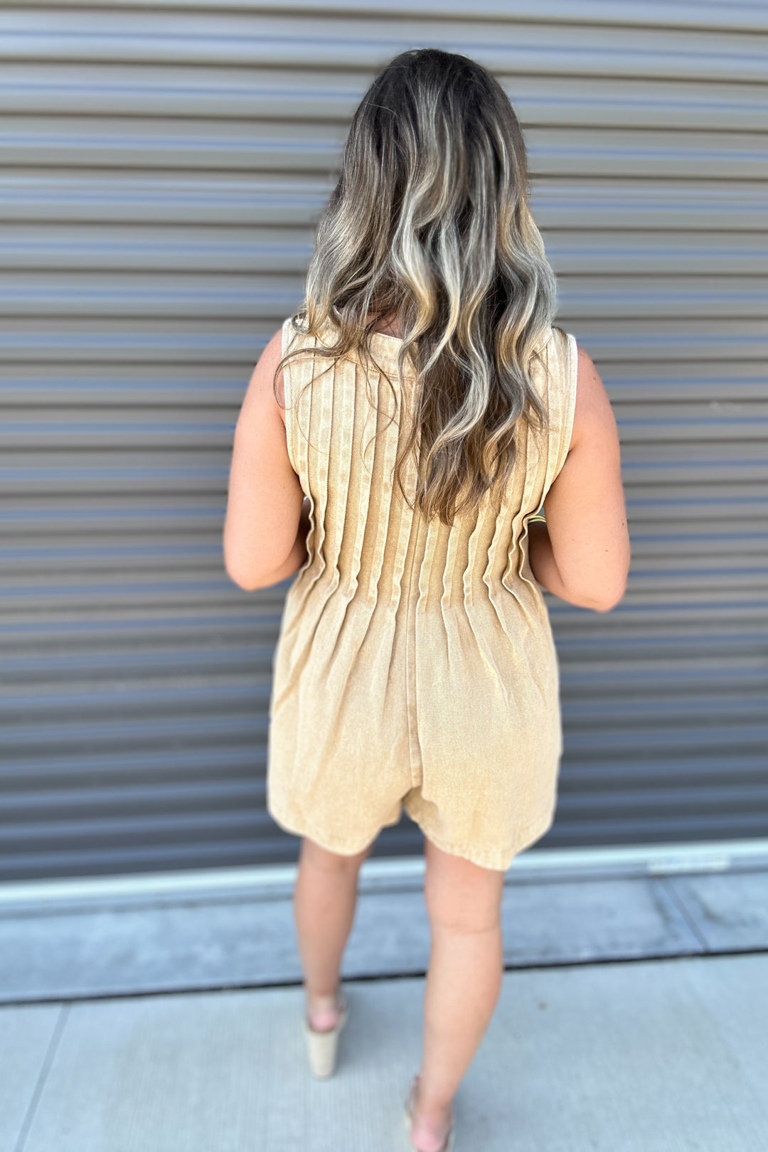 Golden Hour Pearl Romper