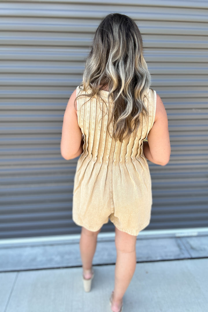 Golden Hour Pearl Romper
