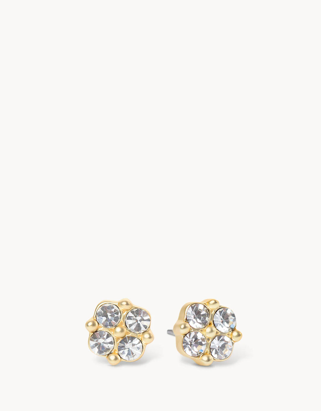 Spartina 449: Sea La Vie Stud Earrings Blessed/Crystal Clover