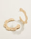 Spartina: Scalloped Straw Hoop - Natural