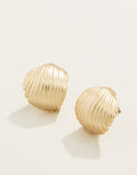 Spartina 449: Shell Hoop Earring - Gold