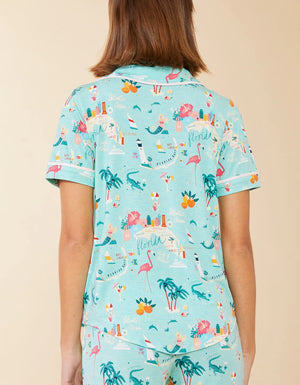 Spartina 449: Florida Pajama Short Sleeve Top