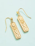 Spartina 449:  SP Golf Earrings Gold