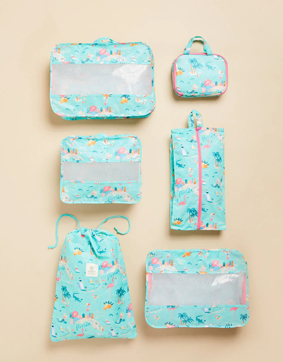 Spartina Packing Cubes - Florida - Thumbnail 2