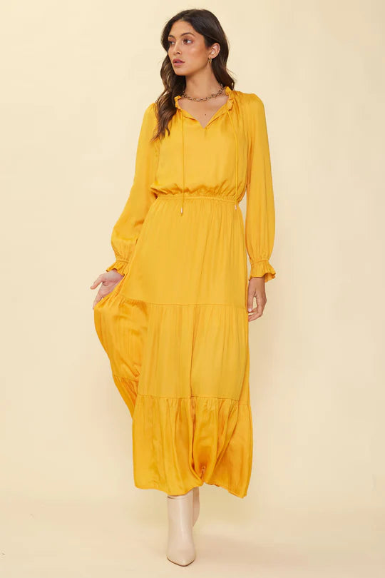 Left In The Dust Maxi - Marigold