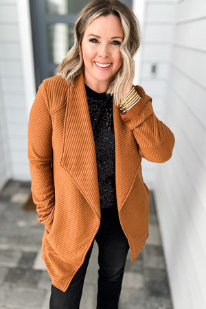 Close To You Cardigan - Camel