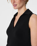 Spanx: AirEssentials Polo Tank - Very Black