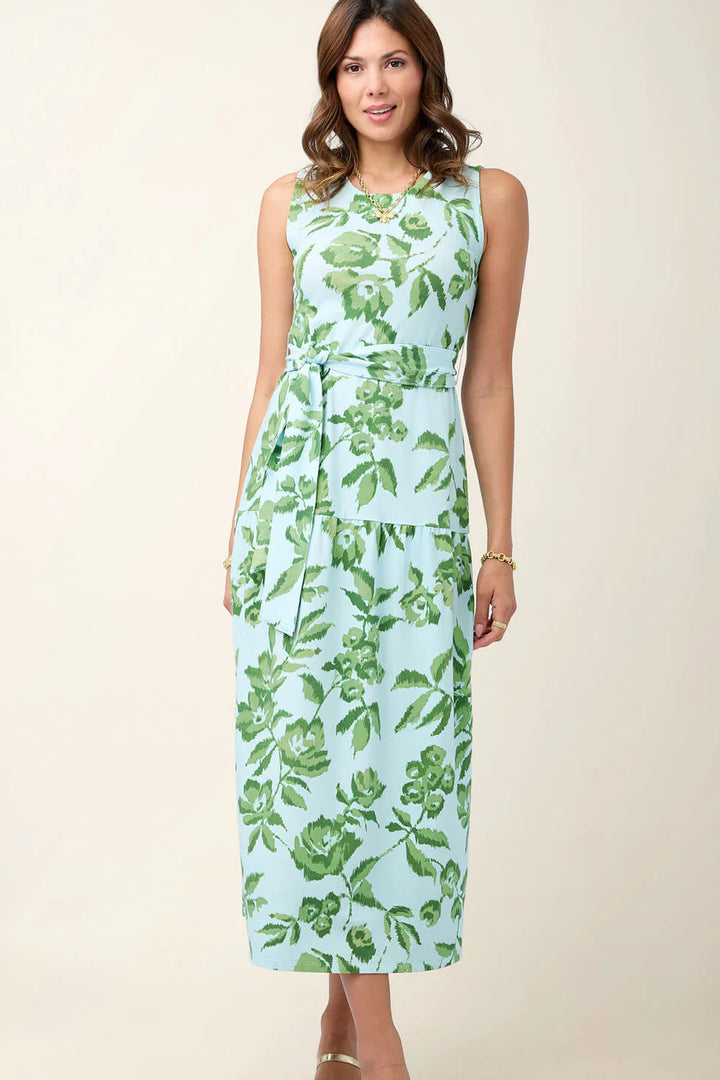 Spartina 449: Atalia Midi Dress Flagler Floral