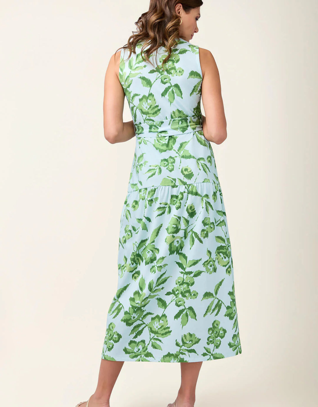 Spartina 449: Atalia Midi Dress Flagler Floral