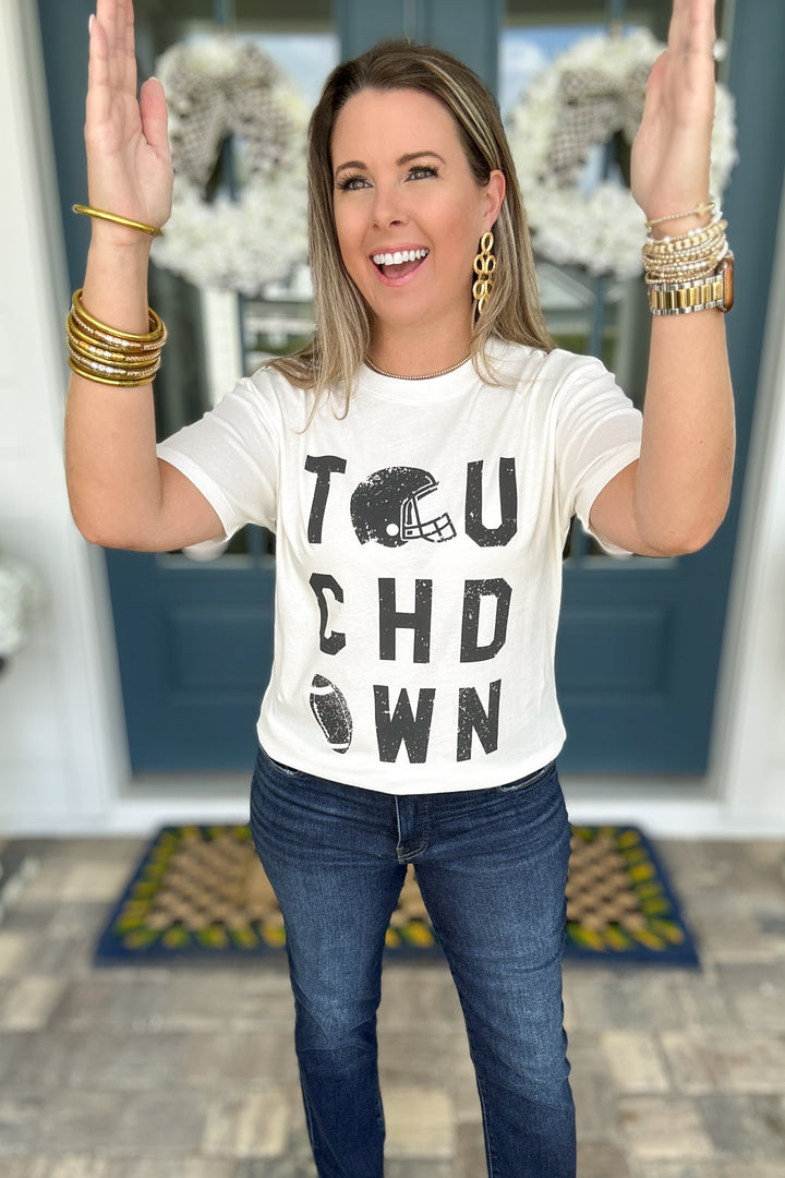 Z Supply: Boyfriend Touchdown Tee Vanilla Ice
