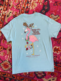 Simply Southern: Baby It's Warm Tee Flamingo