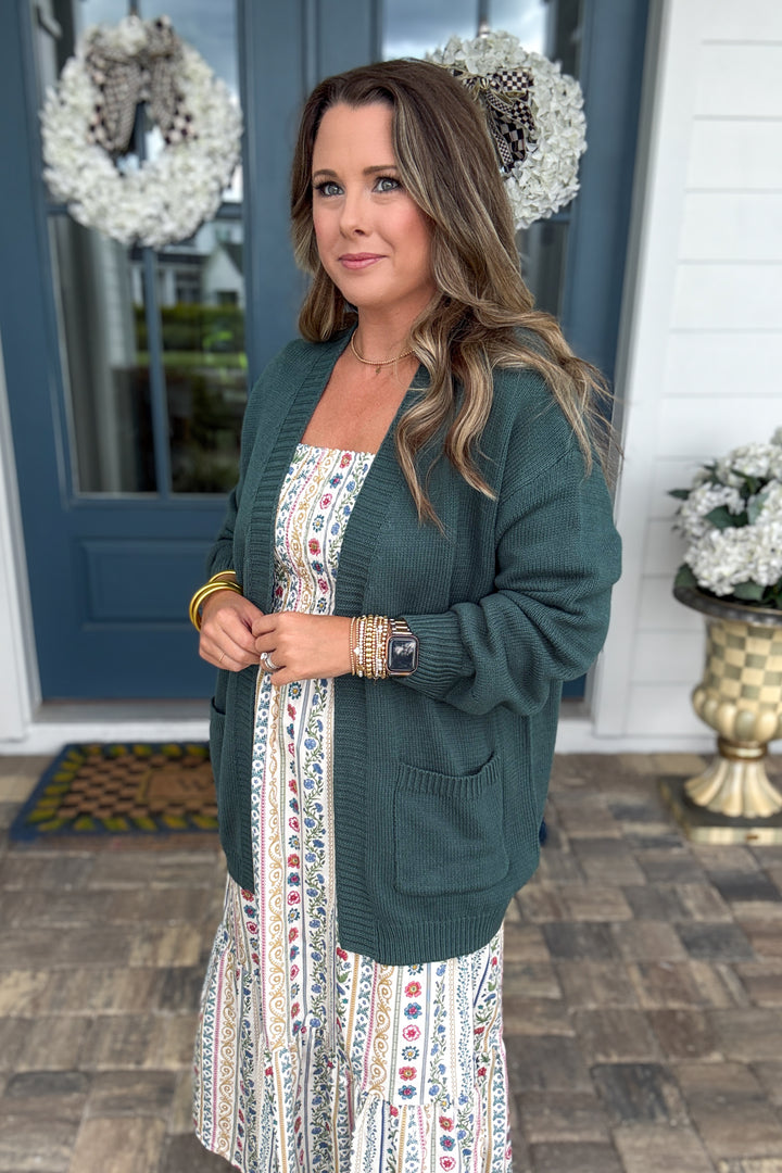 Z Supply: Sanborn Cardigan Emerald Cove