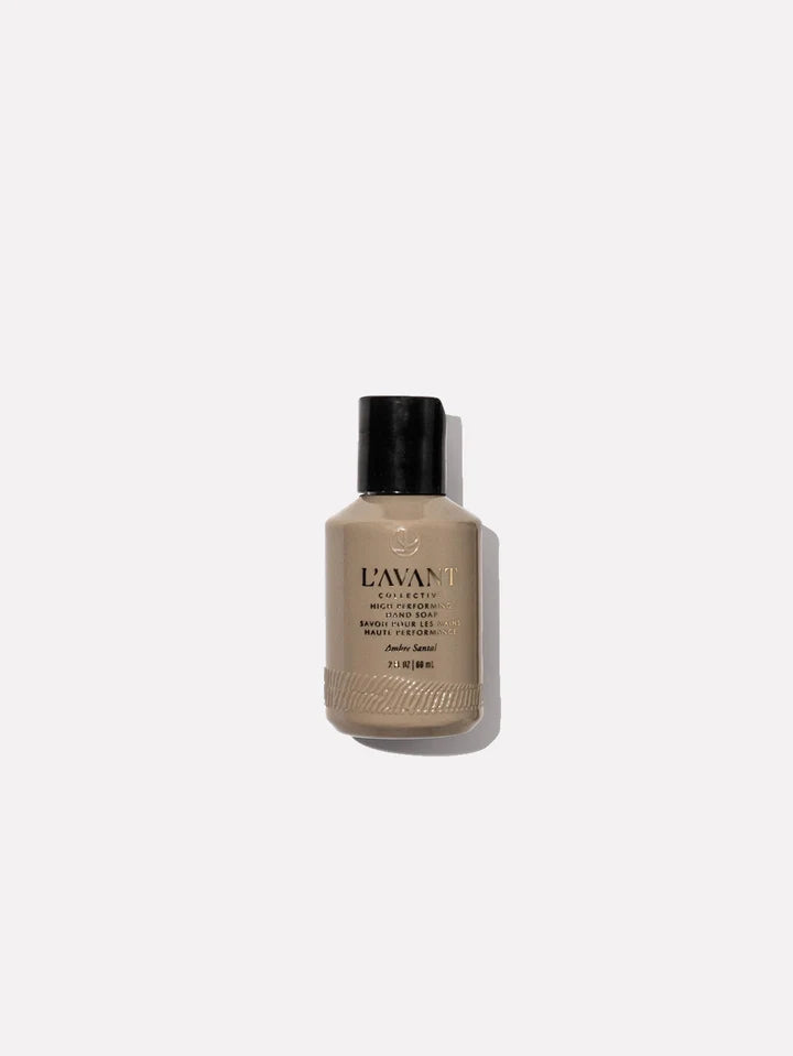 L'AVANT Collective: Mini Hand Care Set, Hand Soap + Hand Lotion Ambre Santal
