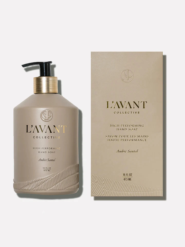 L'AVANT Collective: Hand Soap Ambre Santal 16oz