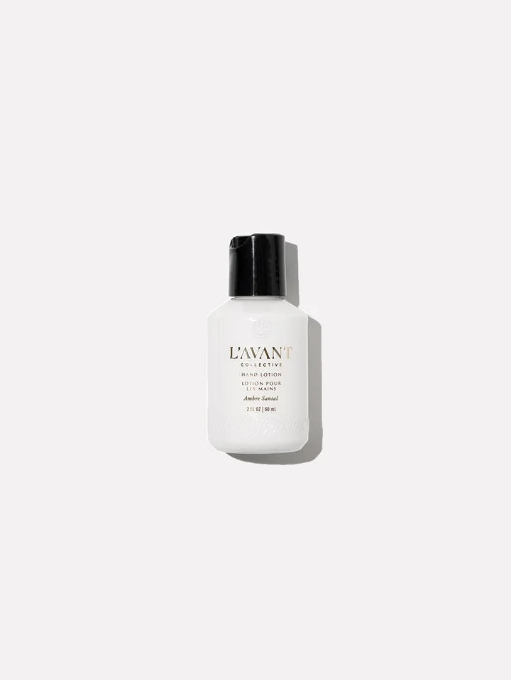 L'AVANT Collective: Mini Hand Care Set, Hand Soap + Hand Lotion Ambre Santal