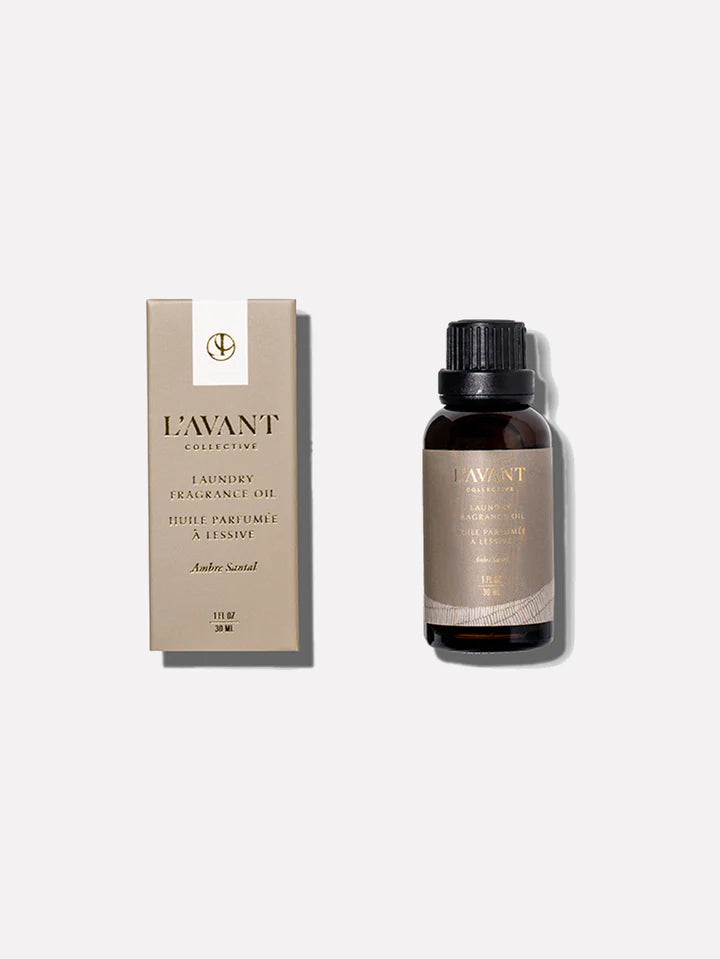 L'AVANT Collective: Laundry Oil Ambre Santal 1oz