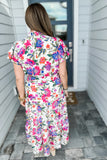 My Story Floral Midi Dress